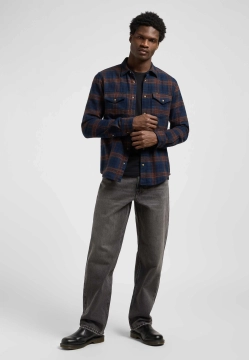 KOSZULA MĘSKA REGULAR CLEEN WESTERN LEE 112371318
