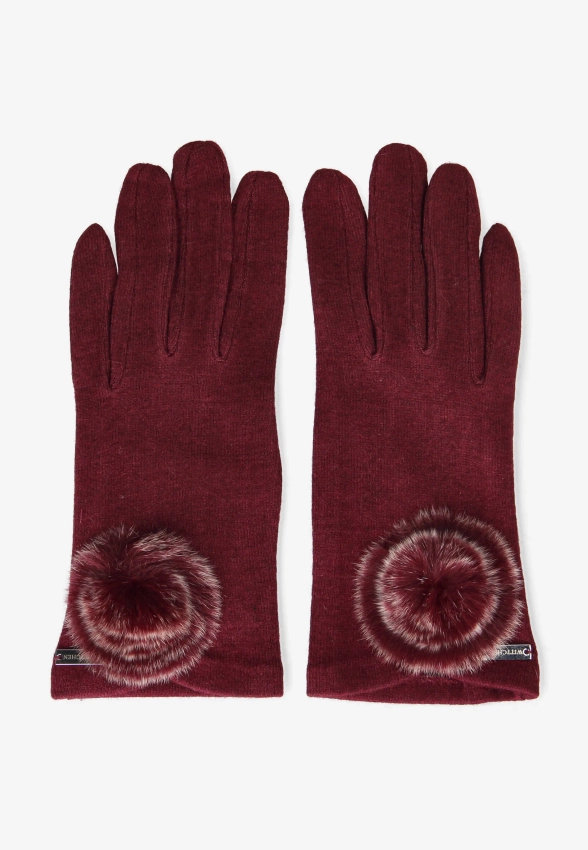 RĘKAWICZKI WEŁNIANE DAMSKIE WITTCHEN 47-6-118-2