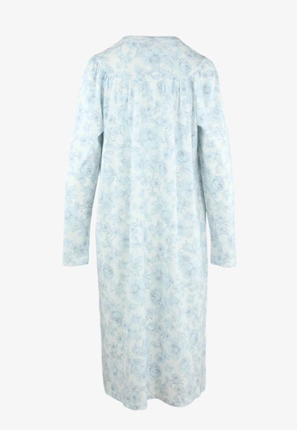 BAWEŁNIANA KOSZULA NOCNA Z DŁUGIM RĘKAWEM LINCLALOR 75333