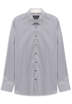 KOSZULA MĘSKA Z DŁUGIM RĘKAWEM BUGATTI 9750 88509D