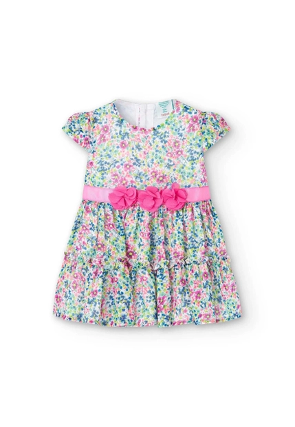 SUKIENKA DZIEWCZĘCA W KWIATY BOBOLI 708173