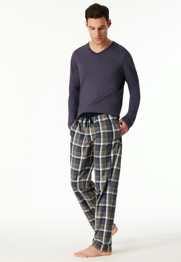 SPODNIE PIŻAMOWE MĘSKIE SCHIESSER 183106