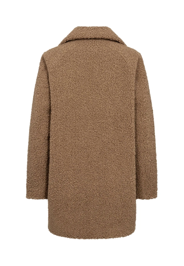 KRÓTKI PŁASZCZ DAMSKI TYPU BOUCLA SOYACONCEPT 40216