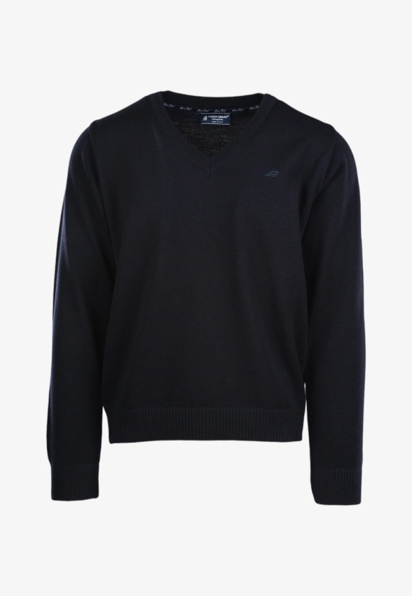 SWETER MĘSKI V Z DOMIESZKĄ WEŁNY GREEN COAST GC25AIW52003