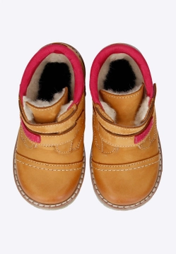 Skórzane trzewiki dziewczęce EMEL E 2447A