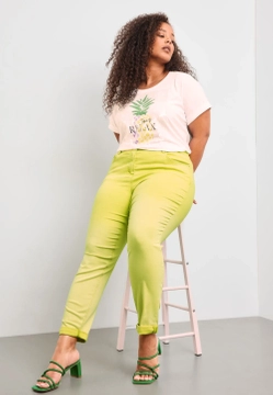 SPODNIE JEANSY DAMSKIE SAMOON 420009-21405