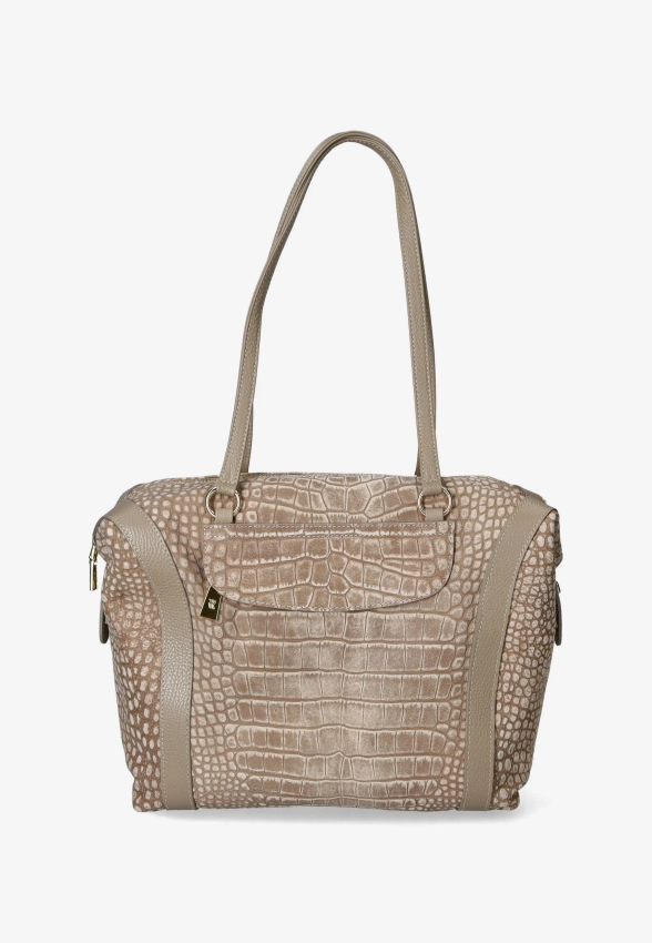 SKÓRZANA DUŻA TOREBKA BRUNO ROSSI N42