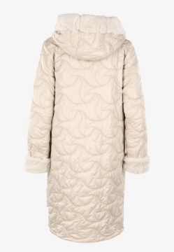 DŁUGA KURTKA DAMSKA ZAPINANA NA GUZIKI GETEX IRINA II