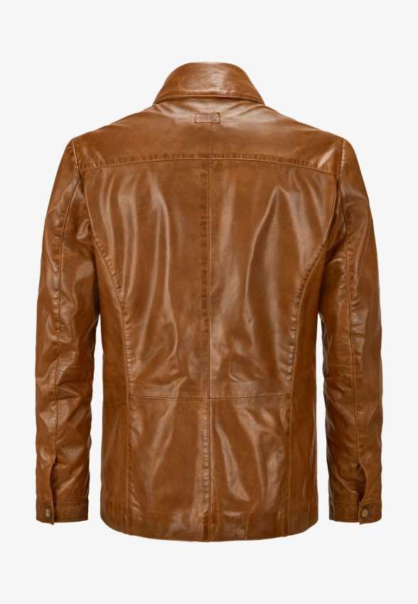 SKÓRZANA KURTKA MĘSKA WOSKOWANA MILESTONE 991053 21150