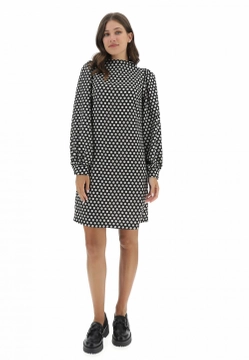 SUKIENKA DAMSKA W GROSZKI EKS EKS2009