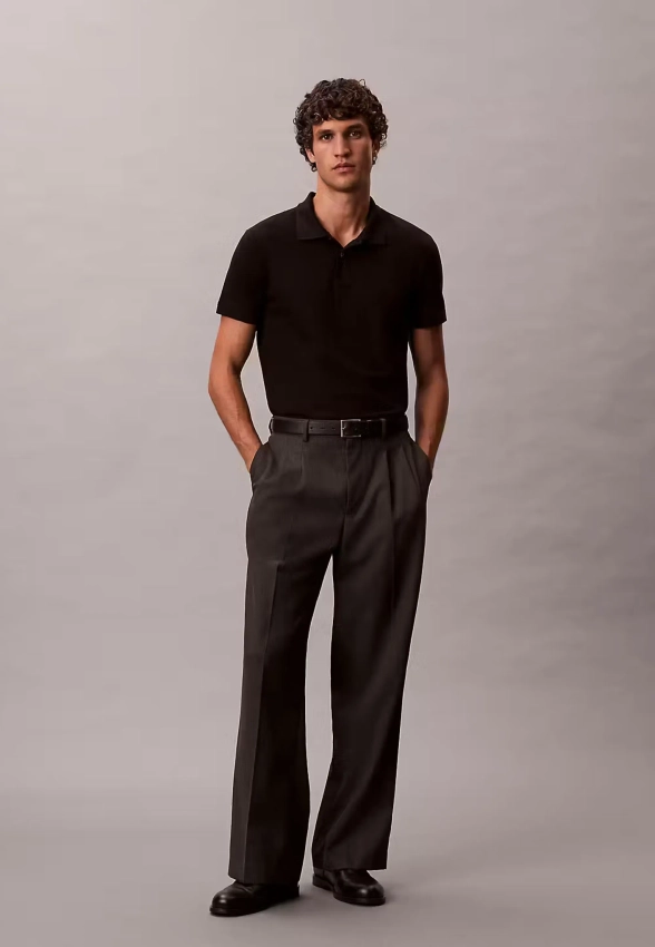 POLO MĘSKIE Z KRÓTKIM RĘKAWEM CALVIN KLEIN LV04LC254G