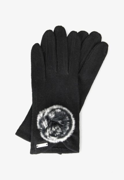 RĘKAWICZKI WEŁNIANE DAMSKIE WITTCHEN 47-6-118-1