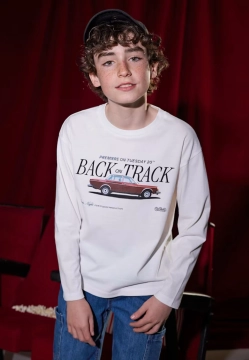 T-SHIRT CHŁOPIĘCY Z NADRUKIEM MAYORAL 7006