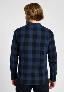 KOSZULA MĘSKA Z DŁUGIM RĘKAWEM W KRATĘ LEE 112355747