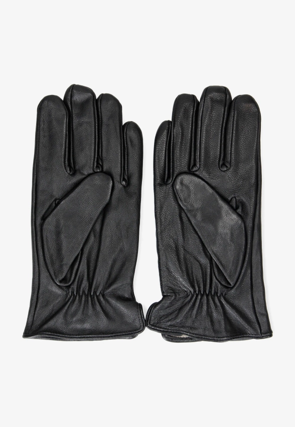 ELEGANCKIE SKÓRZANE RĘKAWICZKI MĘSKIE G-2401