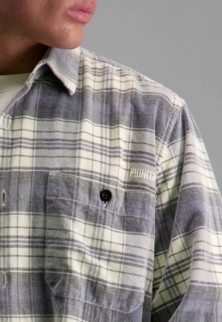 KOSZULA MĘSKA Z DŁUGIM RĘKAWEM W KRATĘ PIONIEER P1 40247 0000