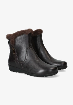 SKÓRZANE OCIEPLANE BOTKI DAMSKIE CAPRICE 9-26459-43