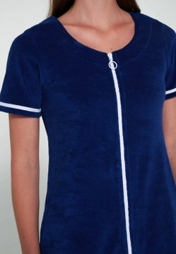 SUKIENKA - SZLAFROK FROTTE DAMSKI VAMP 20550