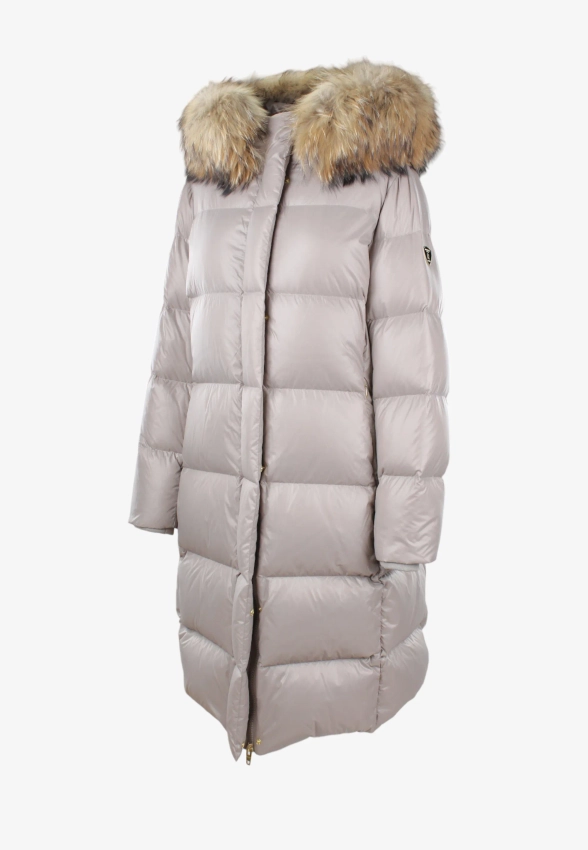 DŁUGA PUCHOWA KURTKA DAMSKA BONNIE ROCKANDBLUE 22829-3711