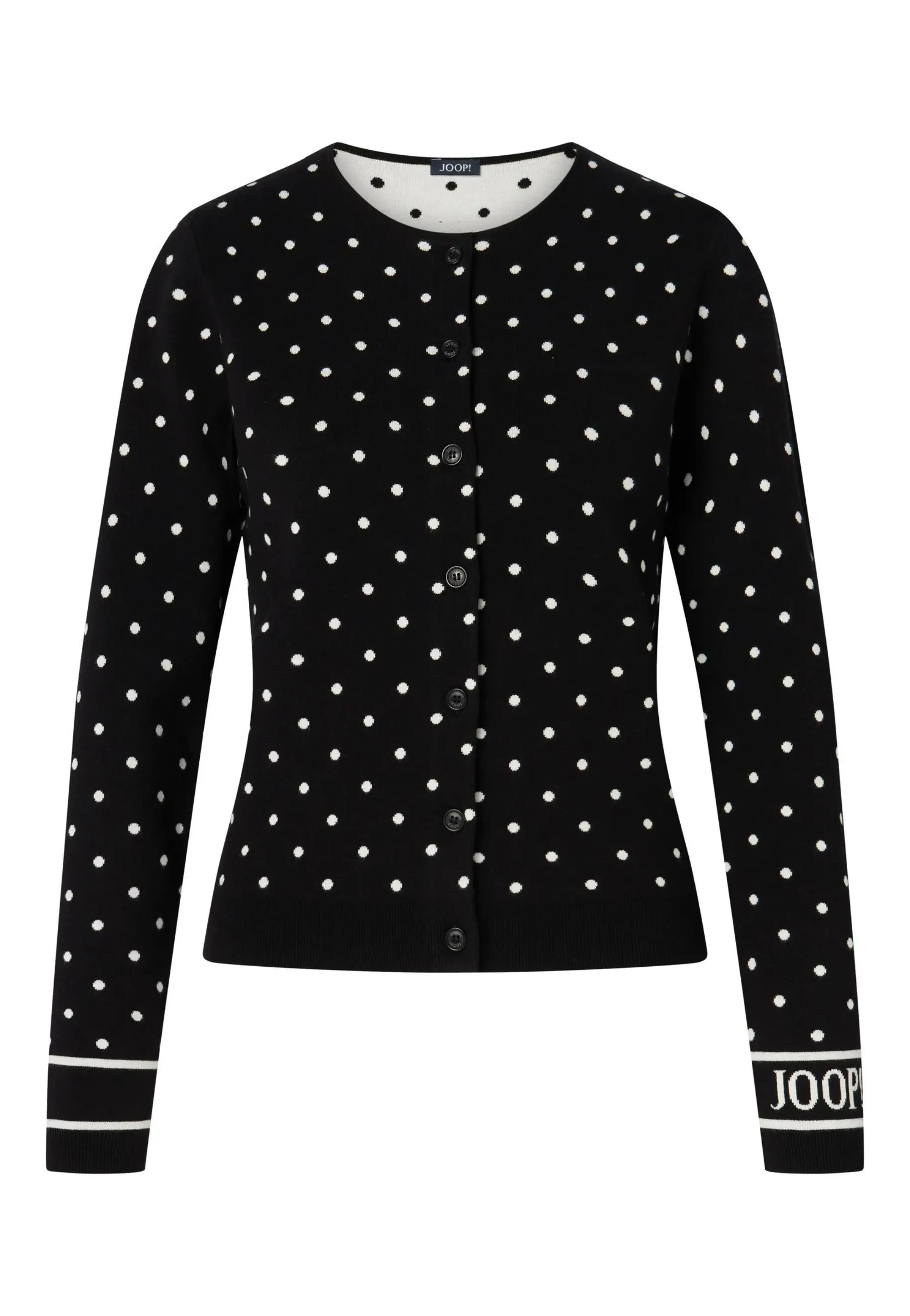 SWETER DAMSKI KARDIGAN ZAPINANY NA GUZIKI W KROPKI JOOP! 30100452