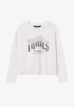 T-SHIRT CHŁOPIĘCY Z WYPUKŁYM NADRUKIEM MAYORAL 7007