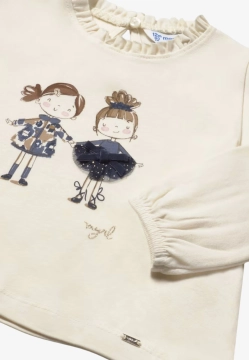 T-SHIRT DZIEWCZĘCY MAYORAL 2075