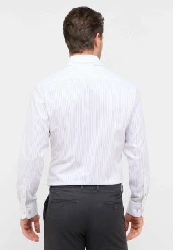 KOSZULA MĘSKA DŁUGI RĘKAW W PASY ETERNA 1328 X682