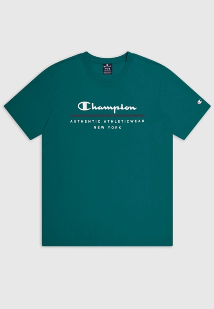 T-SHIRT MĘSKI Z LOGO CHAMPION 219734P