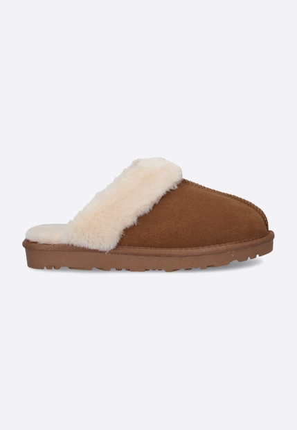 SKÓRZANE PANTOFLE DAMSKIE 24 HORE SLIPPER 02