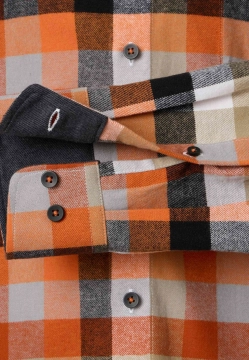 KOSZULA MĘSKA Z DŁUGIM RĘKAWEM W KRATĘ REDMOND 252115111