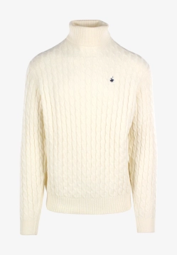 GOLF MĘSKI Z WARKOCZOWYM SPLOTEM BEVERLY HILLS POLO CLUB M431719