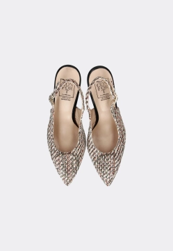 SZPILKI DAMSKIE Z ODKRYTĄ PIĘTĄ CONFORT C5E1607