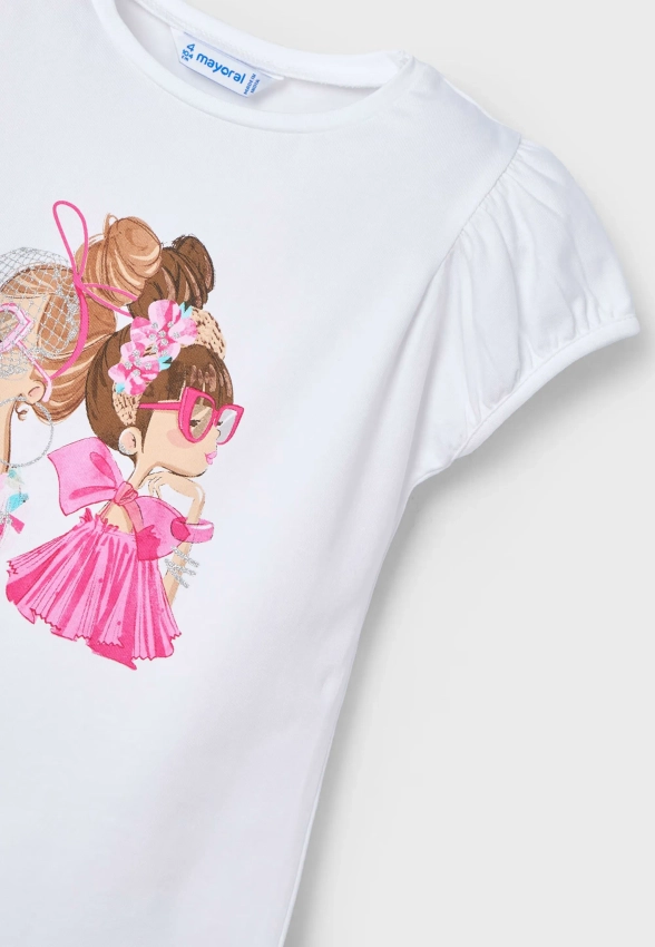 T-SHIRT DZIEWCZĘCY MAYORAL  3003
