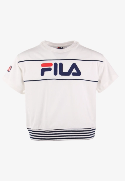 T-SHIRT DZIEWCZĘCY Z KRÓTKIM RĘKAWEM FILA DFAV3584