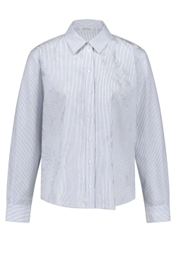 KOSZULA DAMSKA W PASY Z ROŚLINNYM NADRUKIEM Z PRZODU GERRY WEBER 160032-54030