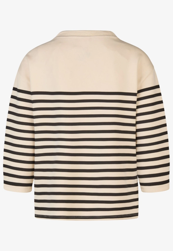 BLUZA DAMSKA W PASY Z RĘKAWEM 3/4 BARABARA LEBEK 37670052