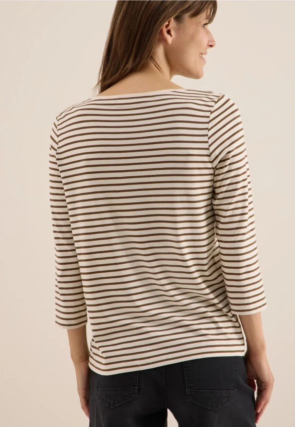 T-SHIRT DAMSKI W PASKI CECIL 3 324053