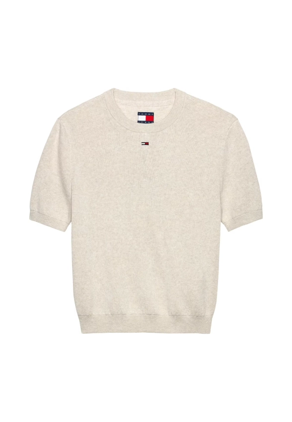 SWETER DAMSKI Z KRÓTKIM RĘKAWEM TOMMY JEANS DW0DW19336