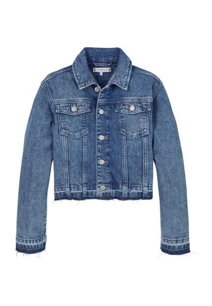 KURTKA JEANSOWA DZIEWCZĘCA TOMMY HILFIGER KG0KG08309