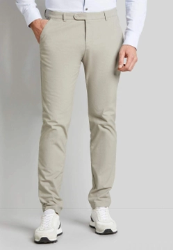 MATERIAŁOWE SPODNIE MĘSKIE BUGATTI 4890 36301