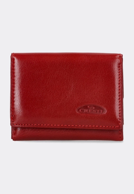 SKÓRZANY MAŁY PORTFEL DAMSKI CRESTI CR12