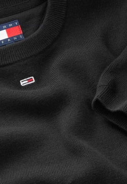 SWETER DAMSKI Z KRÓTKIM RĘKAWEM TOMMY JEANS DW0DW19336