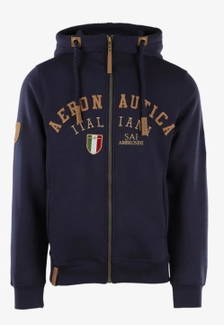 BLUZA MĘSKA ZAPINANA NA ZAMEK Z KAPTUREM SAI AMBROSINI 11266