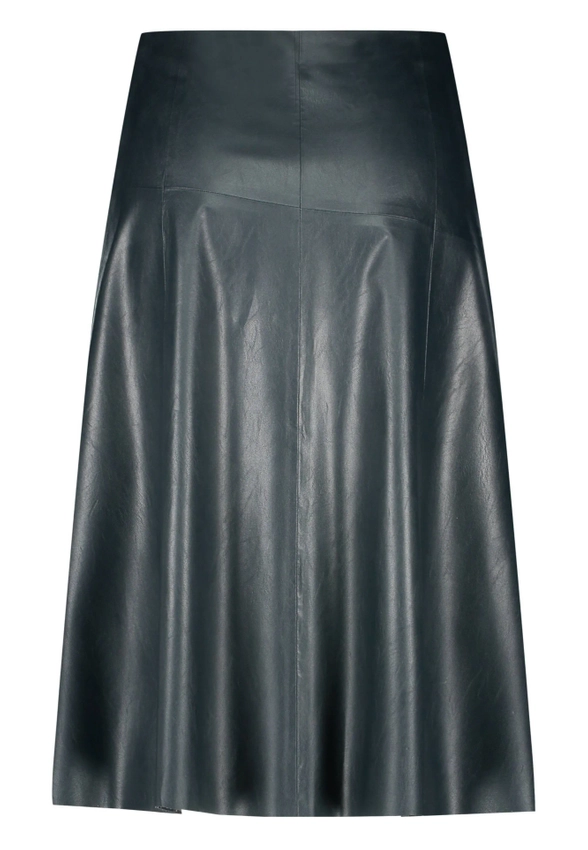 SPÓDNICA DAMSKA ZE SKÓRY EKOLOGICZNEJ GERRY WEBER 210020-31223