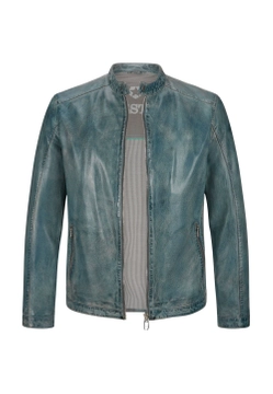 SKÓRZANA KURTKA MĘSKA MILESTONE 411003 60290