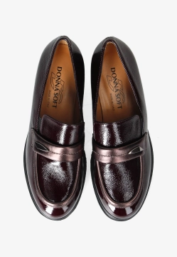 LAKIEROWANE MOKASYNY DAMSKIE DONNA SOFT DS2386