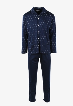 BAWEŁNIA PIŻAMA MĘSKA ZAPINANA NA GUZIKI BIP BIP AZ6930