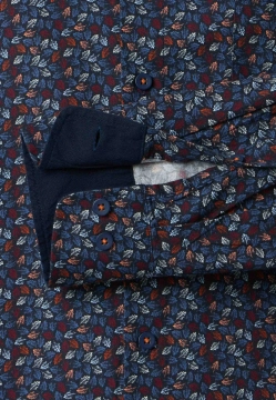 KOSZULA MĘSKA Z WZOREM W LIŚCIE REDMOND 252410111