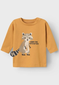 T-SHIRT CHŁOPIĘCY Z DŁUGIM RĘKAWEM I APLIKACJĄ NAME IT 13233423