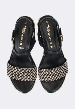 SANDAŁY DAMSKIE NA KOTURNIE TAMARIS 1-28371-42